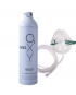 FeelOXY LARGE CAN WITH 12 L OF BOTTLED OXYGEN WITH TUBE AND OXYGEN MASK